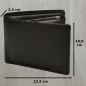 Preview: RFID Schutz Links Händergeldbörse Herren Brieftasche feines Nappaleder von Spirit of Nature